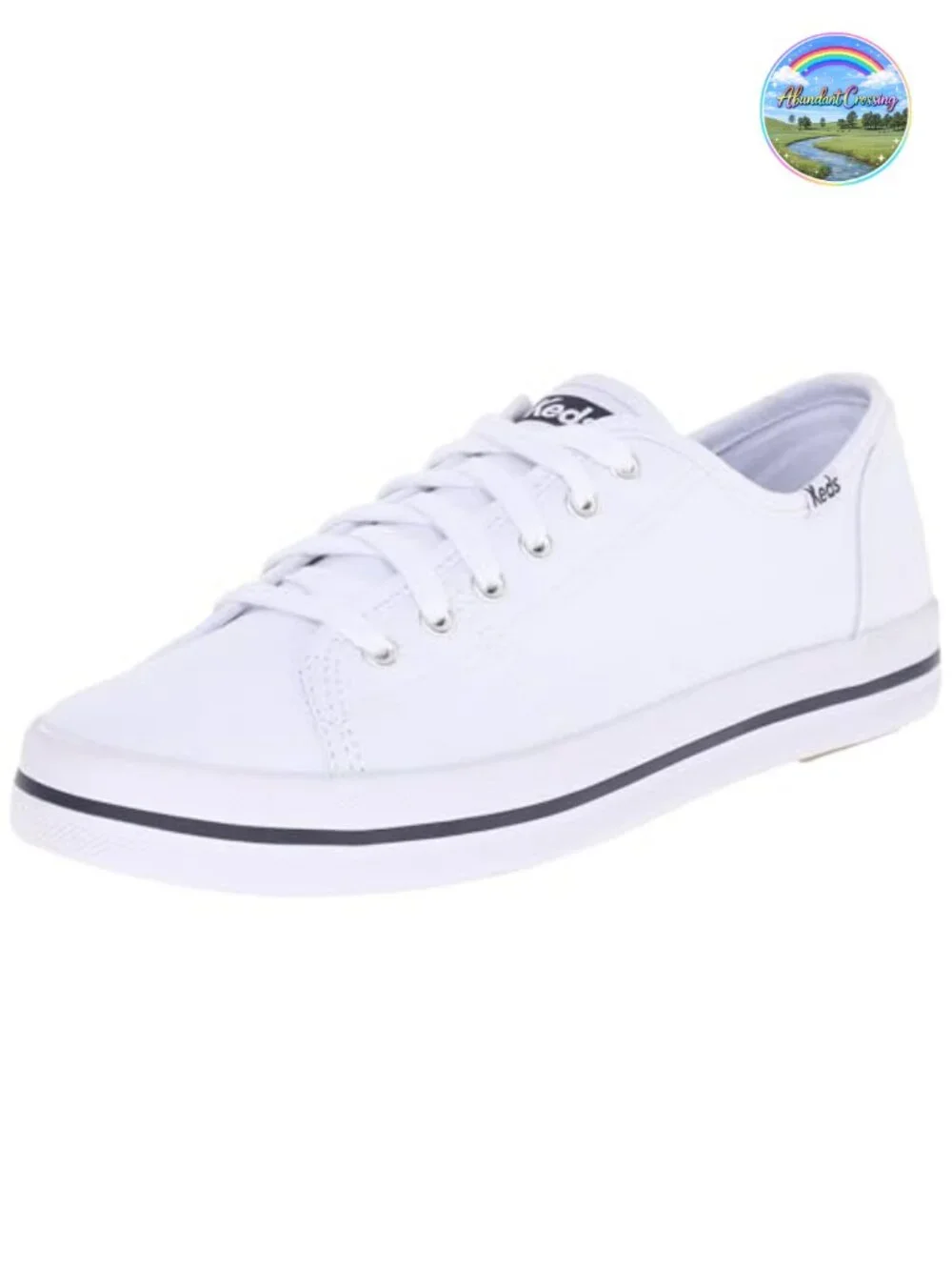 Keds Kickstart Lace Up Canvas Sneakers Women's Cushioned Comfort